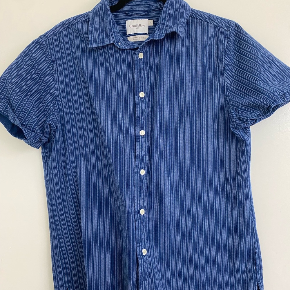 Goodfellow & Co Men's Blue Shirt